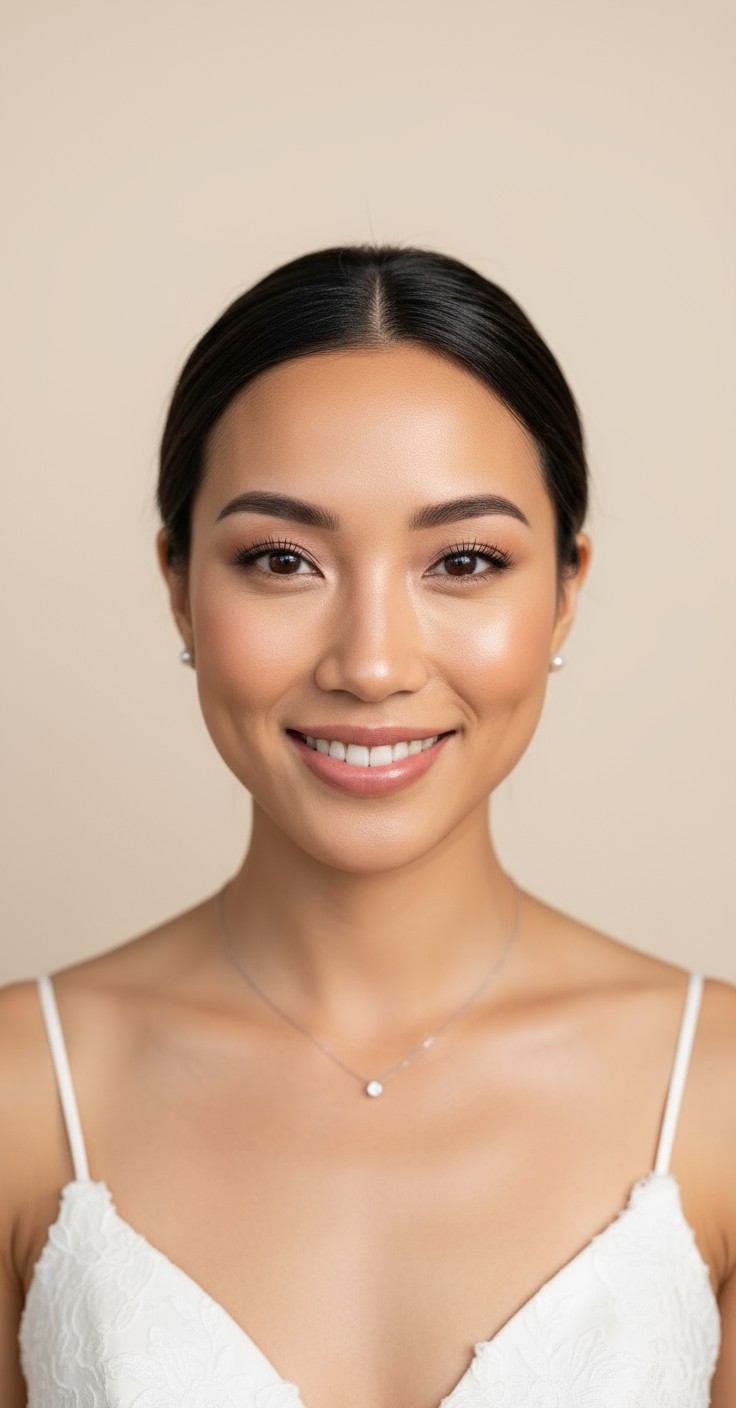 After Low Updo For Wedding